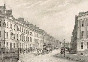 Great Pultney Street, Bath by R. Woodroffe